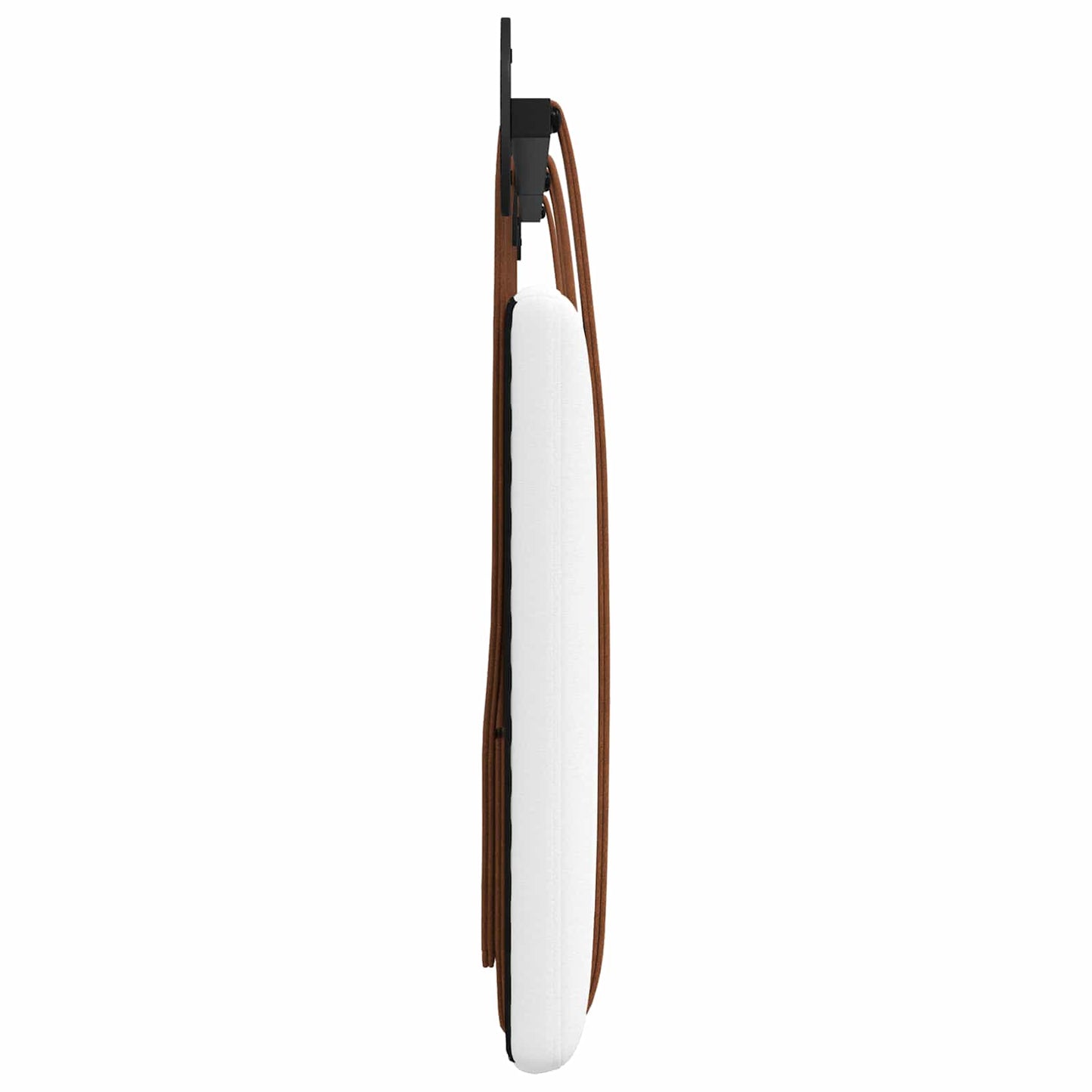 Hangend Hoofdeinde Wandgemonteerd Wit 210 x 55 x 5 cm Antiek PU