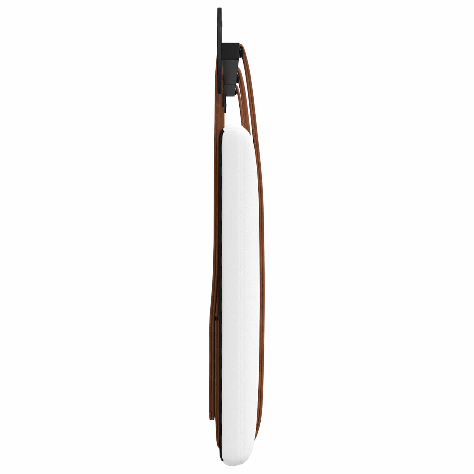 Hangend Hoofdeinde Wandgemonteerd Wit 210 x 55 x 5 cm Antiek PU