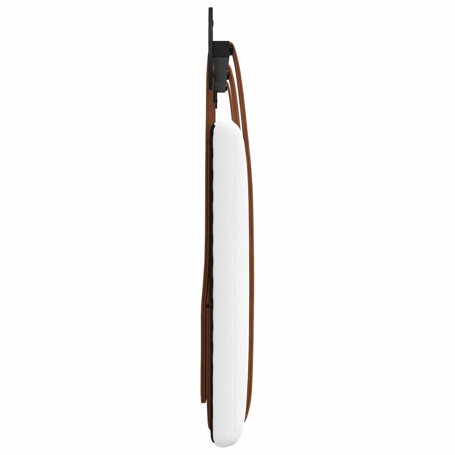 Hangend Hoofdeinde Wandgemonteerd Wit 210 x 55 x 5 cm Antiek PU