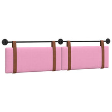 Hangend Hoofdeinde Effen Roze 210 x 55 x 5 cm Antiek PU