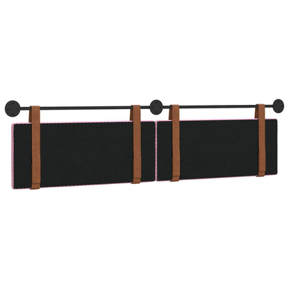 Hangend Hoofdeinde Effen Roze 210 x 55 x 5 cm Antiek PU