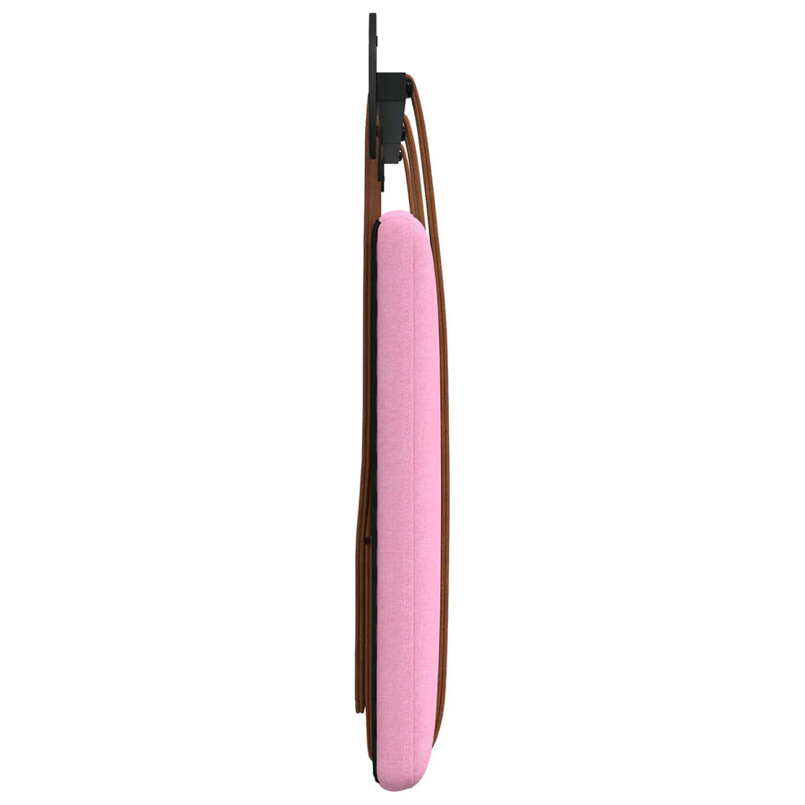 Hangend Hoofdeinde Effen Roze 210 x 55 x 5 cm Antiek PU