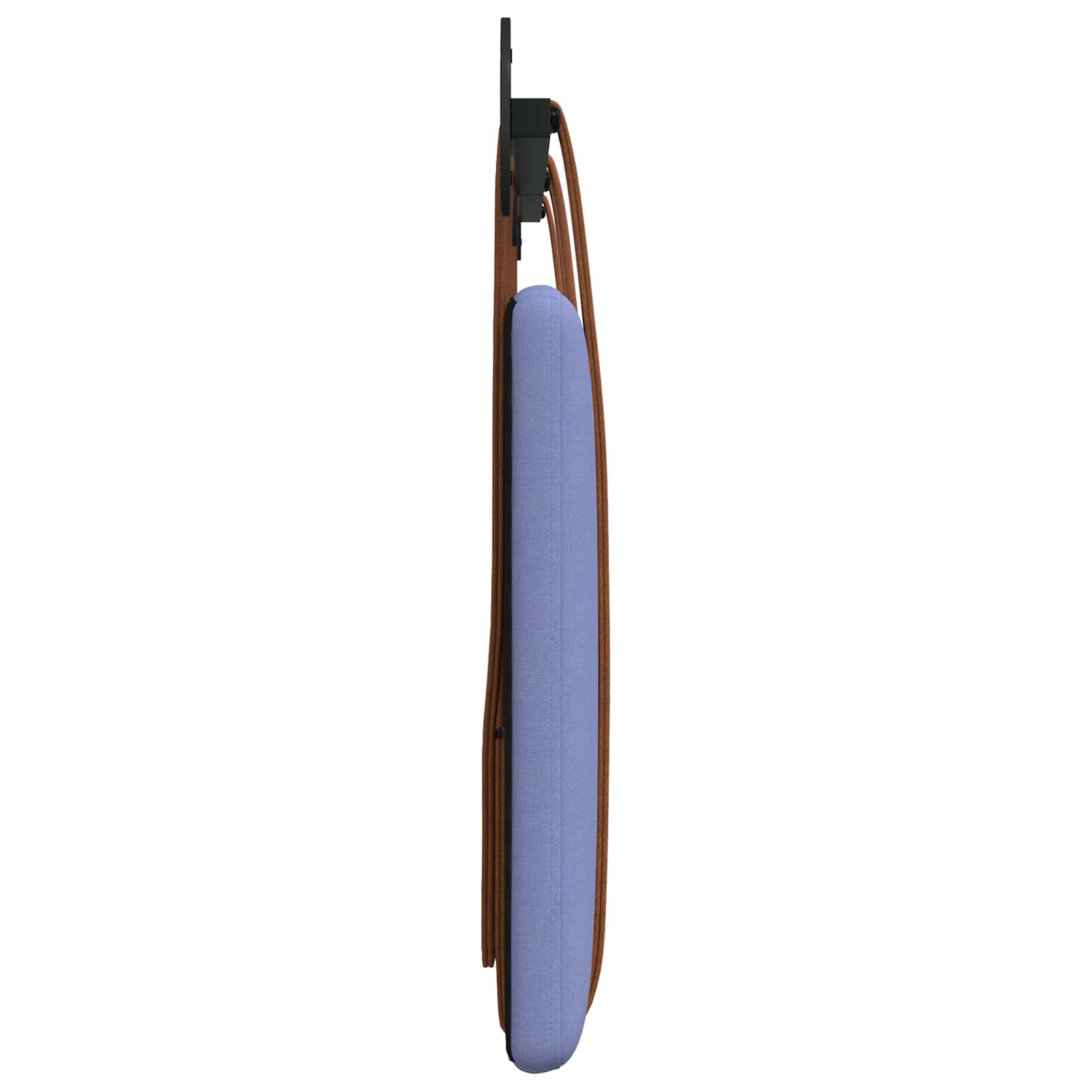 Hangend Hoofdeinde Effen Jeans Blauw 210 x 55 x 5 cm Antiek PU