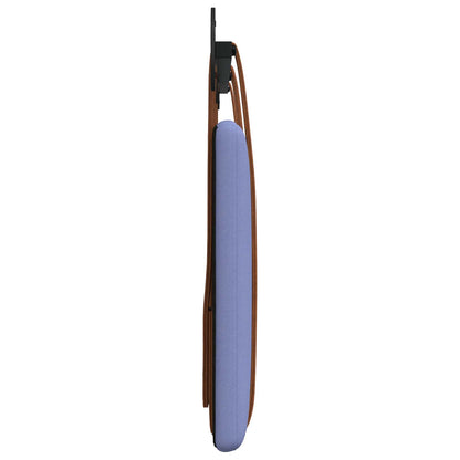 Hangend Hoofdeinde Effen Jeans Blauw 210 x 55 x 5 cm Antiek PU