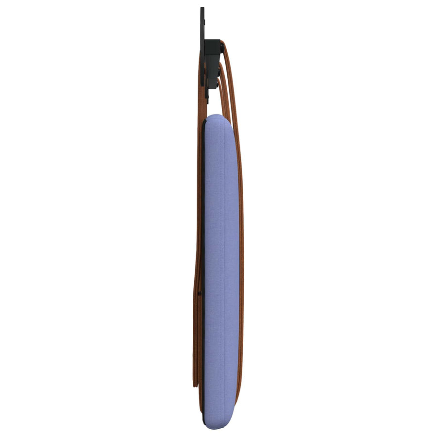 Hangend Hoofdeinde Effen Jeans Blauw 210 x 55 x 5 cm Antiek PU