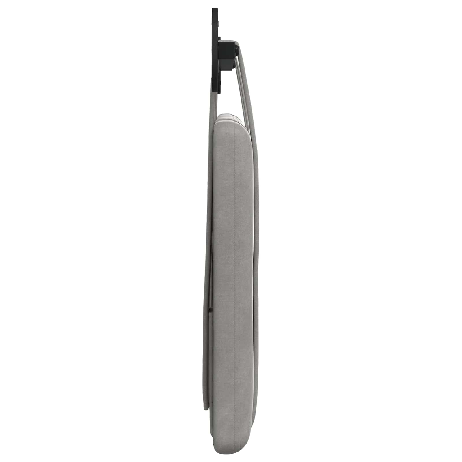 Hangend Hoofdeinde Lichtgrijs 90 x 55 x 5 cm Fluweel