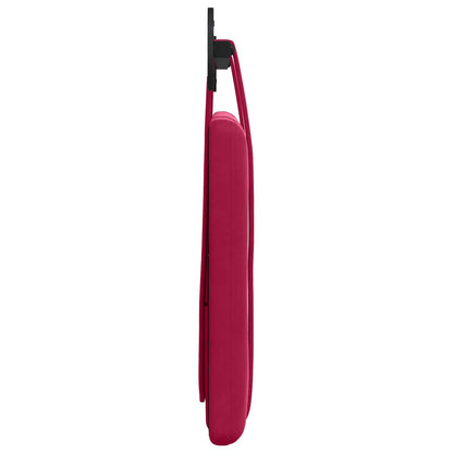 Hangend Hoofdeinde Wijnrood 90 x 55 x 5 cm Fluweel