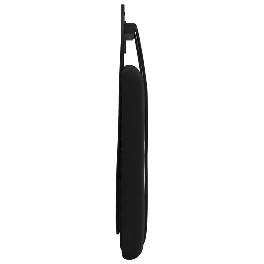 Hangend Hoofdeinde Wandgemonteerd Zwart 90 x 55 x 5 cm Fluweel