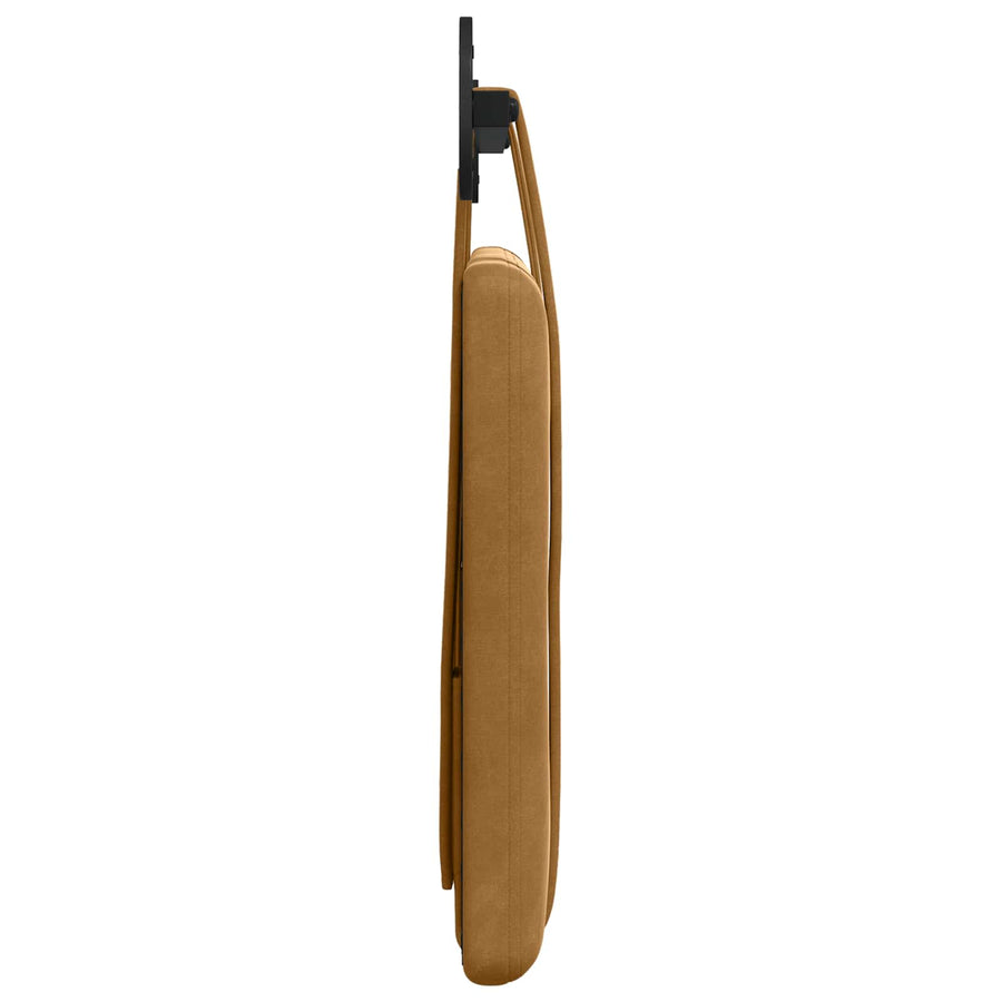 Hangend Hoofdeinde Wandgemonteerd Bruin 90 x 55 x 5 cm Fluweel