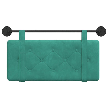 Hangend Hoofdeinde Turquoise 90 x 55 x 5 cm Fluweel