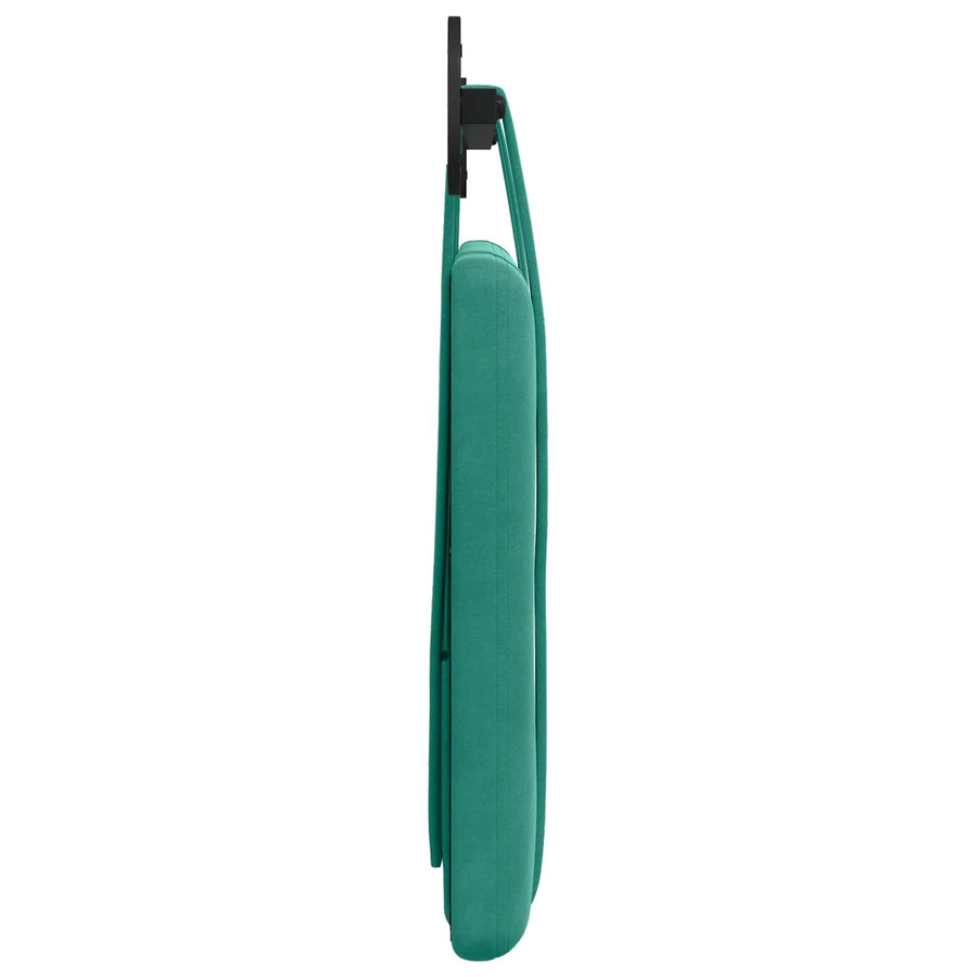 Hangend Hoofdeinde Turquoise 90 x 55 x 5 cm Fluweel