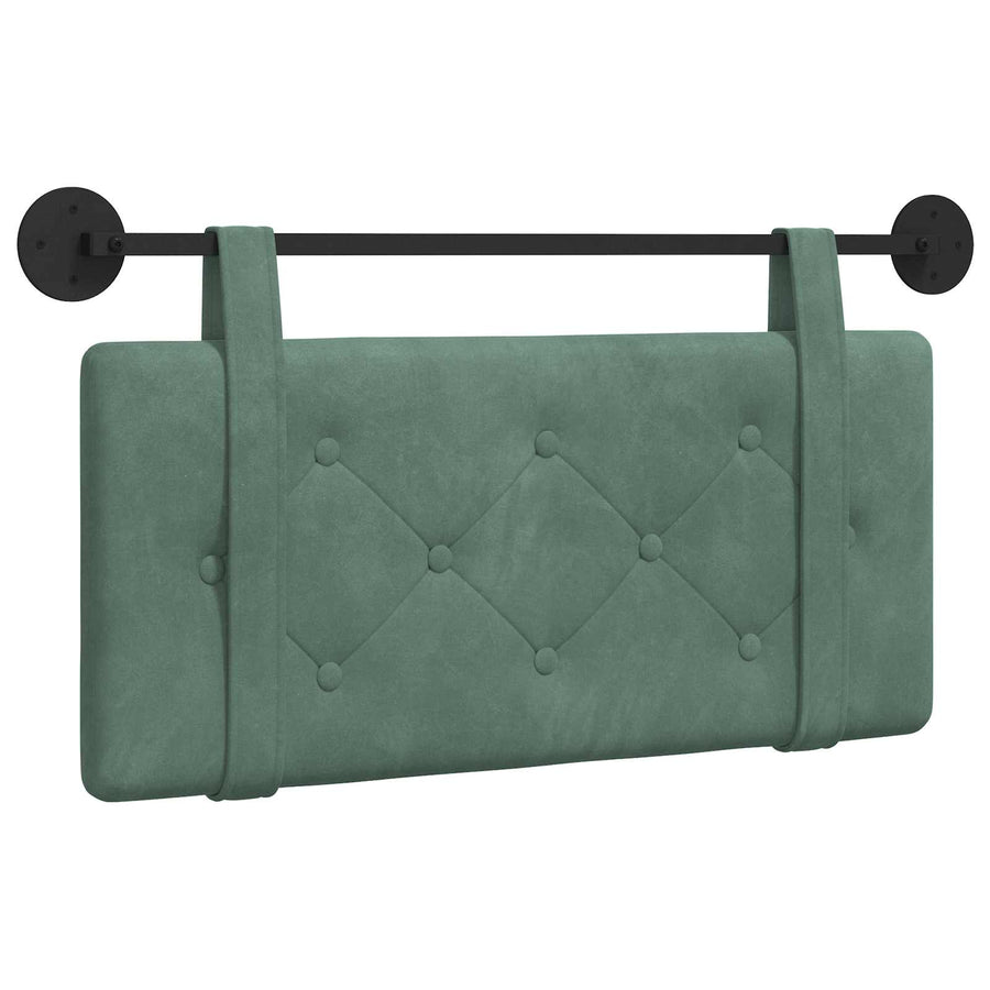 Hangend Hoofdeinde Zeegroen 90 x 55 x 5 cm Fluweel