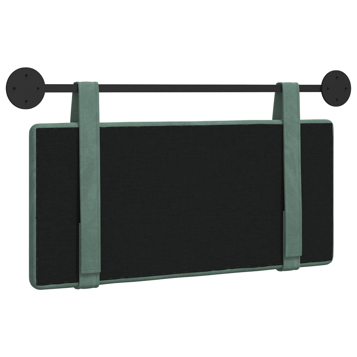 Hangend Hoofdeinde Zeegroen 90 x 55 x 5 cm Fluweel