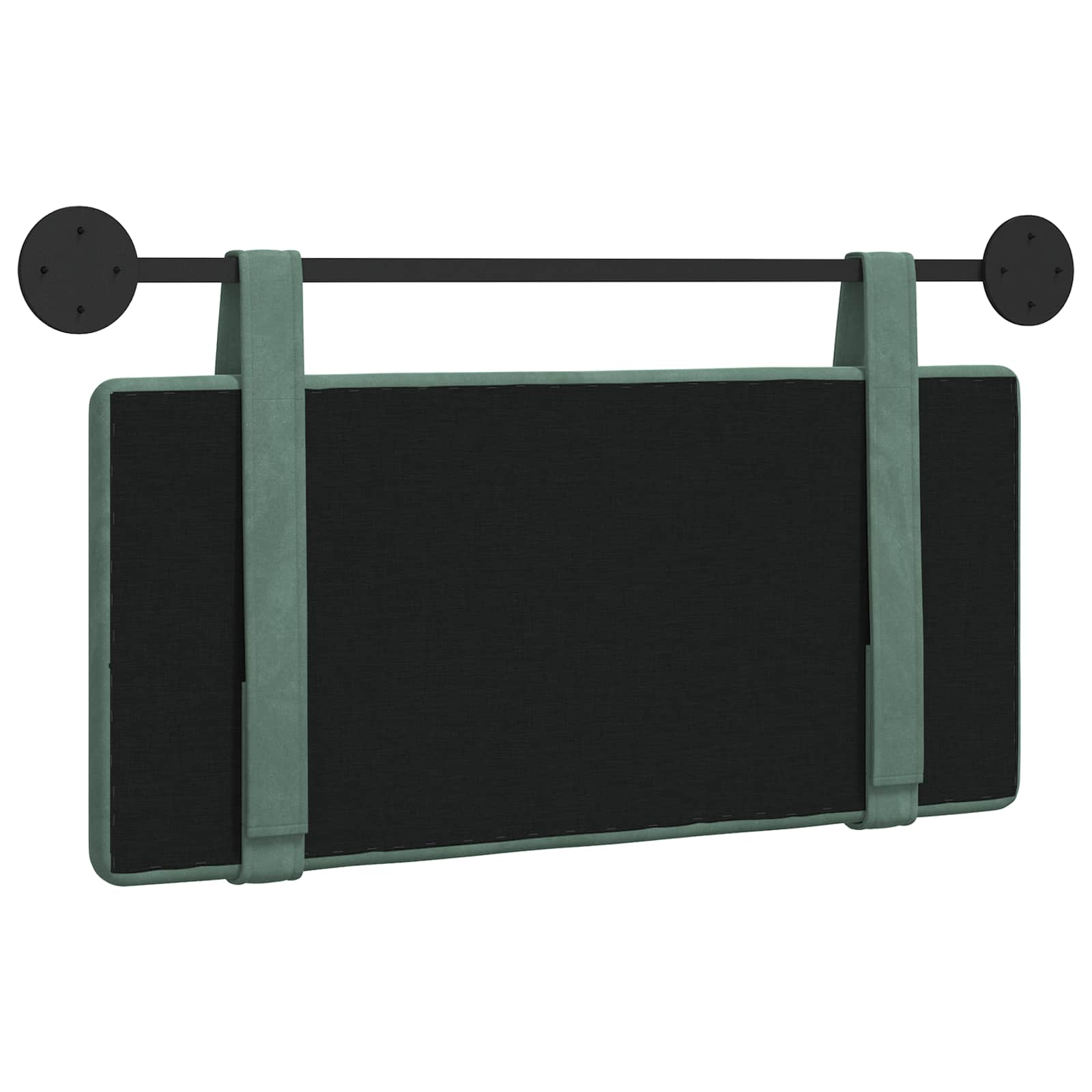 Hangend Hoofdeinde Zeegroen 90 x 55 x 5 cm Fluweel