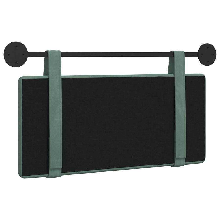 Hangend Hoofdeinde Zeegroen 90 x 55 x 5 cm Fluweel