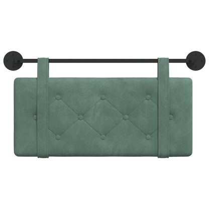 Hangend Hoofdeinde Zeegroen 90 x 55 x 5 cm Fluweel