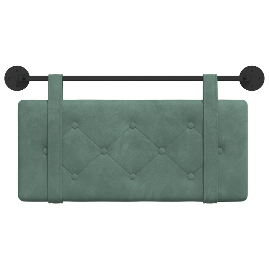 Hangend Hoofdeinde Zeegroen 90 x 55 x 5 cm Fluweel