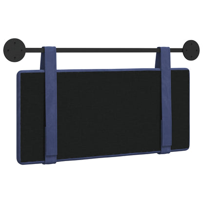 Hangend Hoofdeinde Politieblauw 90 x 55 x 5 cm Fluweel