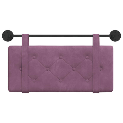 Hangend Hoofdeinde Wandgemonteerd Paars 90 x 55 x 5 cm Fluweel