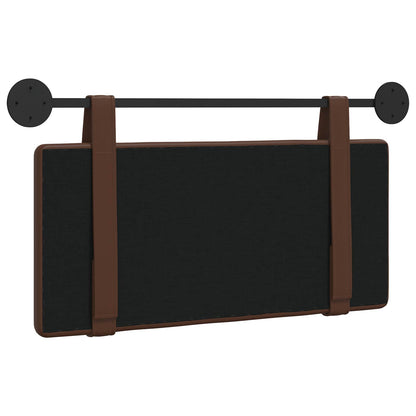 Hangend Hoofdeinde Wandgemonteerd Bruin 80 cm Nep Leer