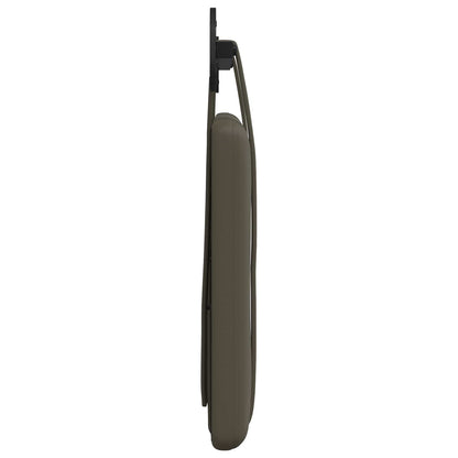 Hangend Hoofdeinde Wandgemonteerd Grijs 90 x 55 x 5 cm Nep Leer