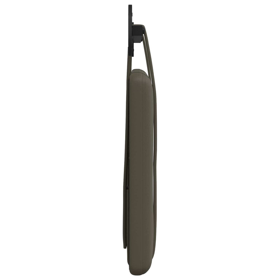 Hangend Hoofdeinde Wandgemonteerd Grijs 90 x 55 x 5 cm Nep Leer