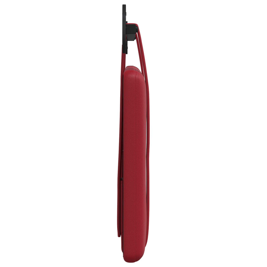 Hangend Hoofdeinde Wandgemonteerd Wijnrood 80 cm Nep Leer