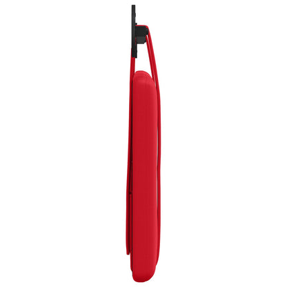 Hangend Hoofdeinde Wandgemonteerd Rood 80 cm Nep Leer