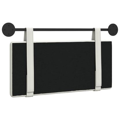 Hangend Hoofdeinde Wandgemonteerd Wit 80 cm Nep Leer