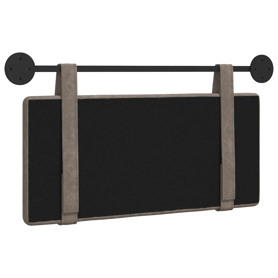 Hangend Hoofdeinde Wandgemonteerd Grijs 80 cm Antiek PU