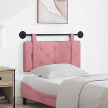Hangend Hoofdeinde Wandgemonteerd Roze 100 x 55 x 5 cm Fluweel