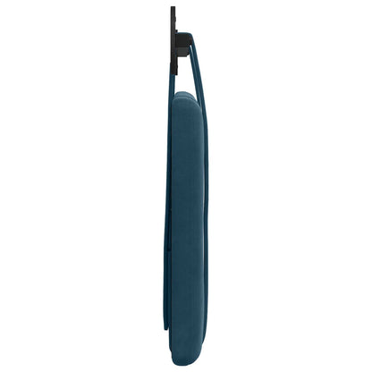 Hangend Hoofdeinde Wandgemonteerd Blauw 100 x 55 x 5 cm Fluweel