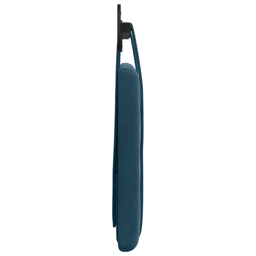 Hangend Hoofdeinde Wandgemonteerd Blauw 100 x 55 x 5 cm Fluweel
