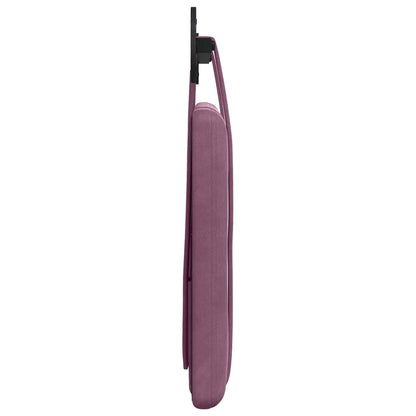 Hangend Hoofdeinde Wandgemonteerd Paars 100 x 55 x 5 cm Fluweel