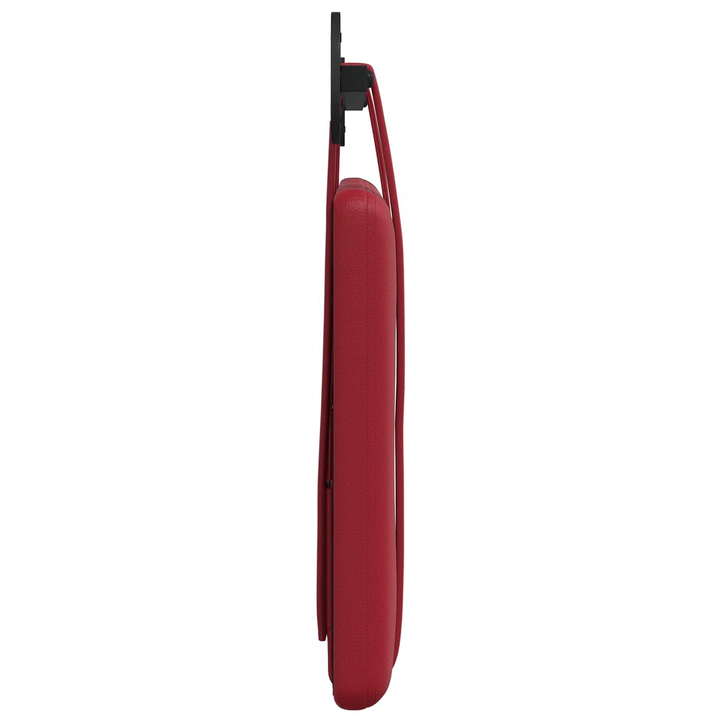 Hangend Hoofdeinde Wandgemonteerd Wijnrood 90 cm Nep Leer