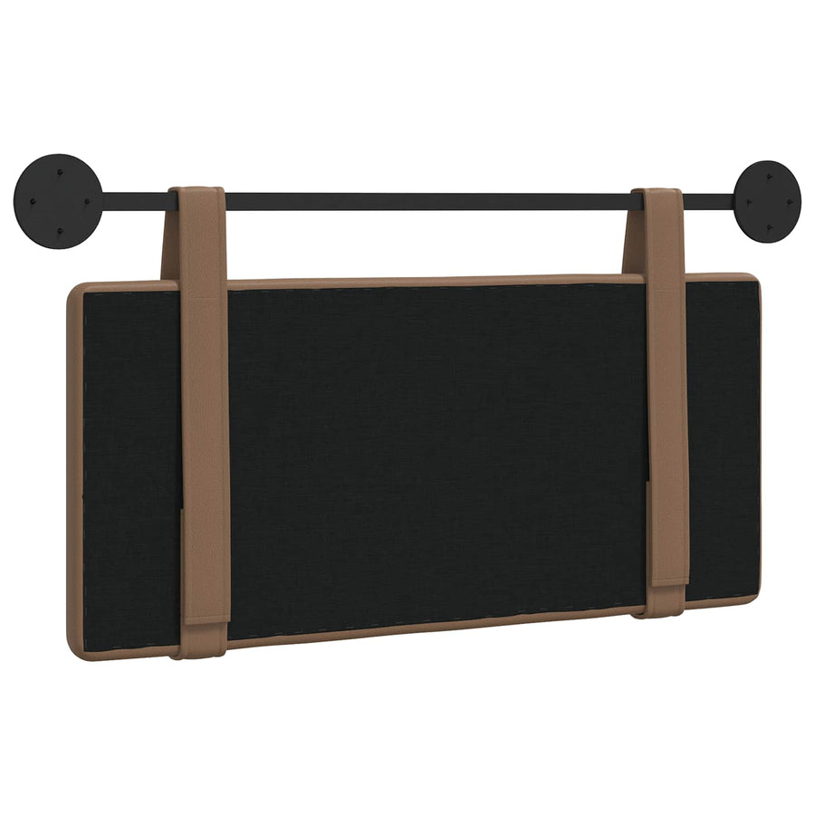Hangend Hoofdeinde Cappuccino 100 x 55 x 5 cm Nep Leer
