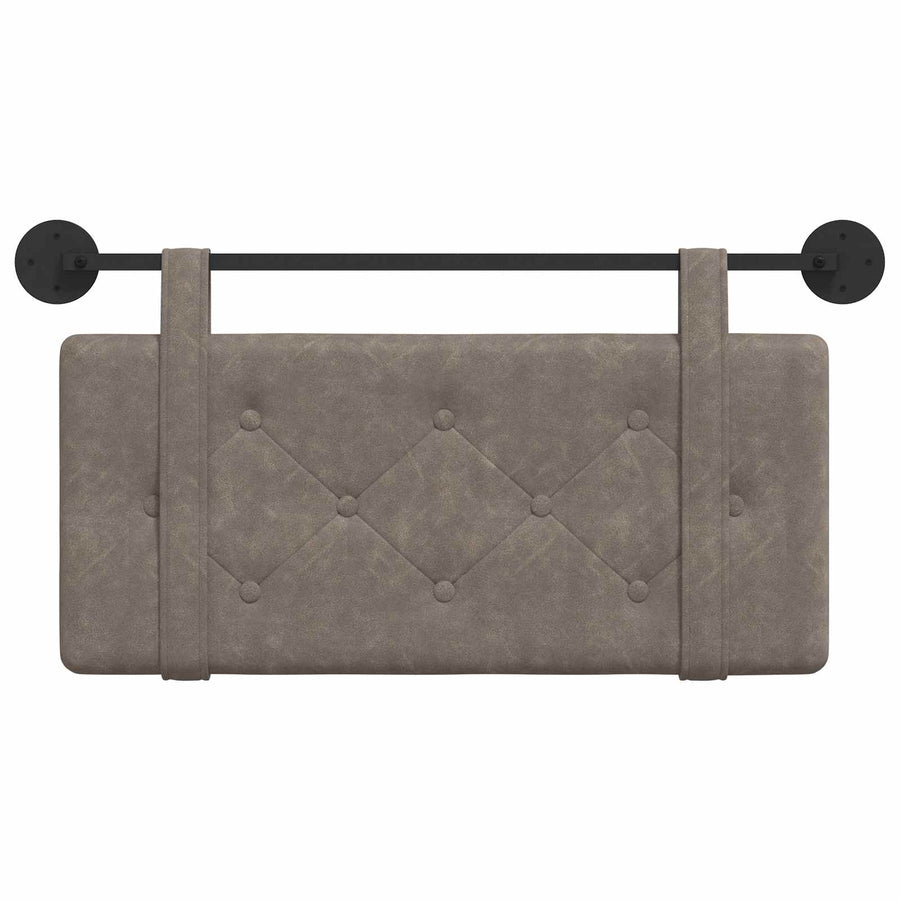 Hangend Hoofdeinde Wandgemonteerd Grijs 90 cm Antiek PU