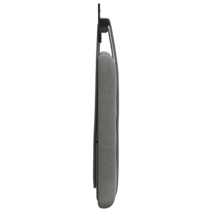 Hangend Hoofdeinde Donkergrijs 110 x 55 x 5 cm Fluweel