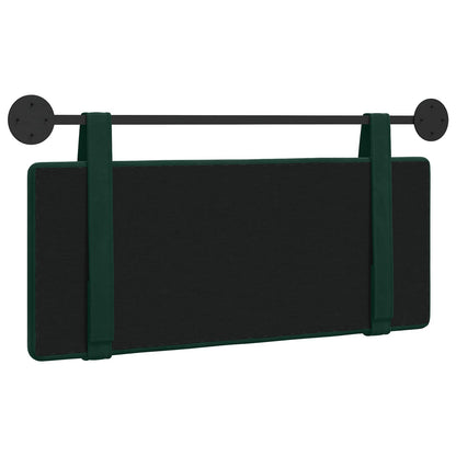 Hangend Hoofdeinde Donkergroen 110 x 55 x 5 cm Fluweel