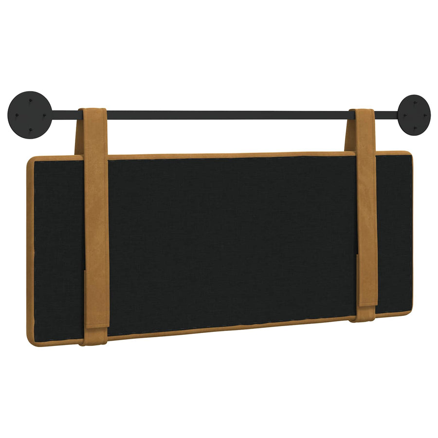 Hangend Hoofdeinde Wandgemonteerd Bruin 110 x 55 x 5 cm Fluweel