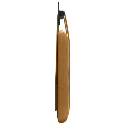 Hangend Hoofdeinde Wandgemonteerd Bruin 110 x 55 x 5 cm Fluweel