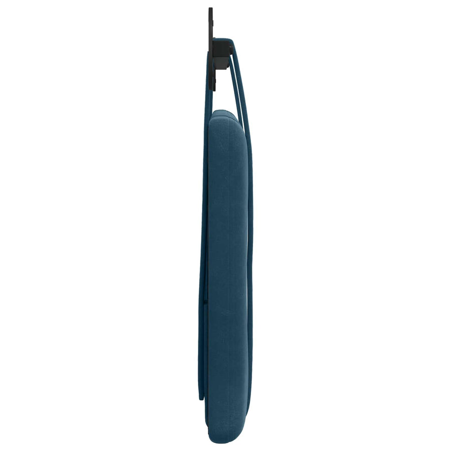 Hangend Hoofdeinde Wandgemonteerd Blauw 110 x 55 x 5 cm Fluweel