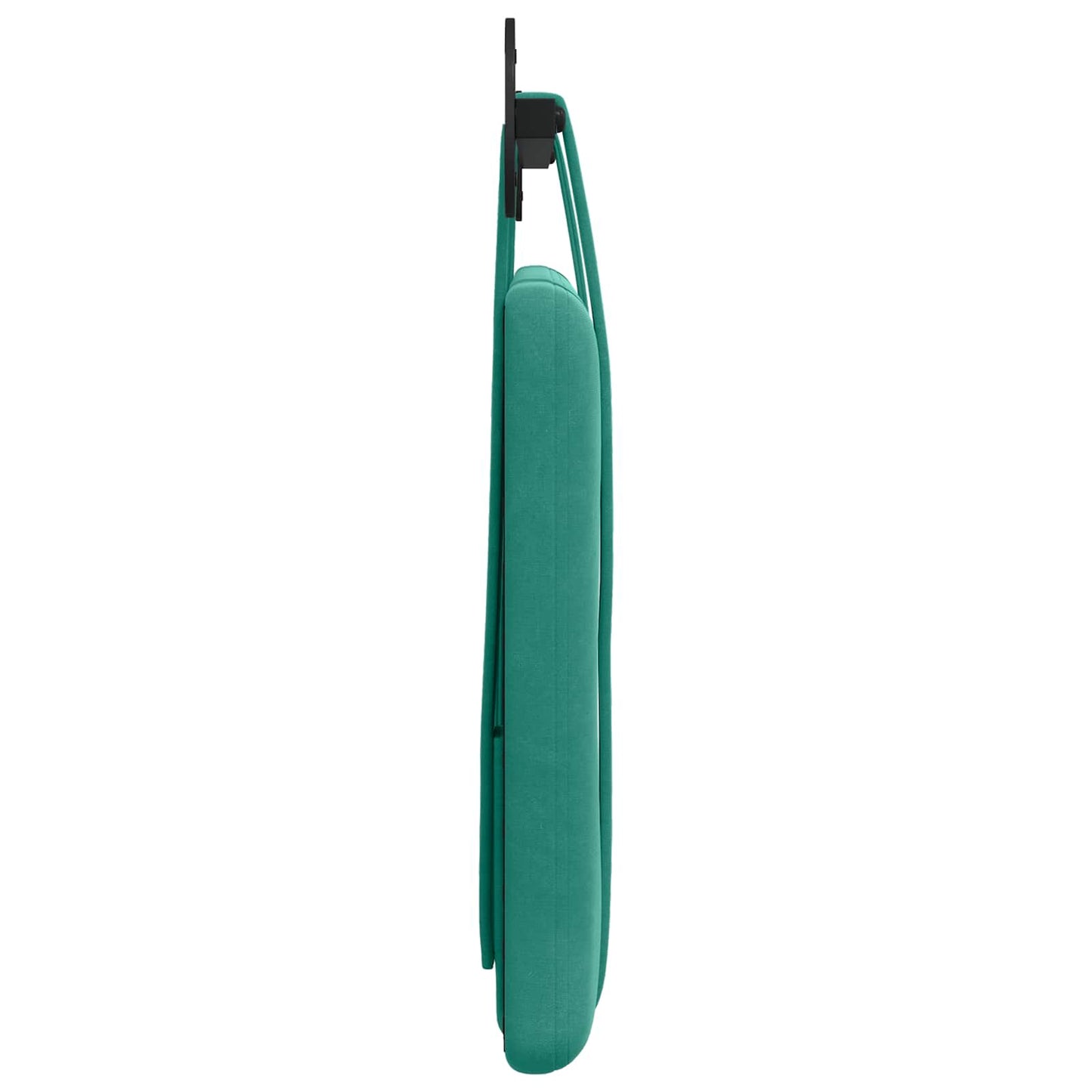 Hangend Hoofdeinde Turquoise 110 x 55 x 5 cm Fluweel