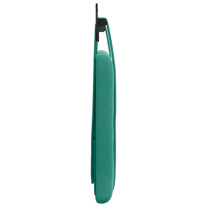 Hangend Hoofdeinde Turquoise 110 x 55 x 5 cm Fluweel