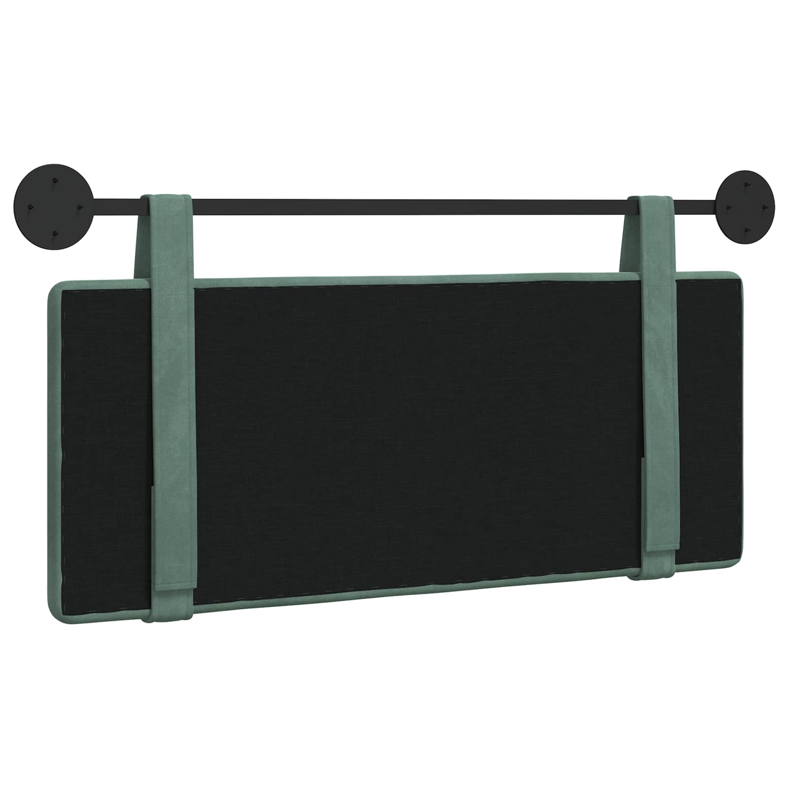 Hangend Hoofdeinde Zeegroen 110 x 55 x 5 cm Fluweel
