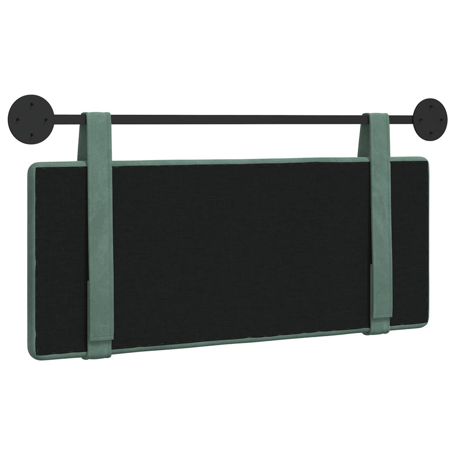Hangend Hoofdeinde Zeegroen 110 x 55 x 5 cm Fluweel