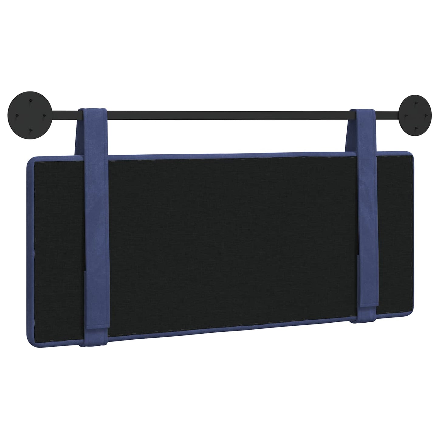 Hangend Hoofdeinde Politieblauw 110 x 55 x 5 cm Fluweel