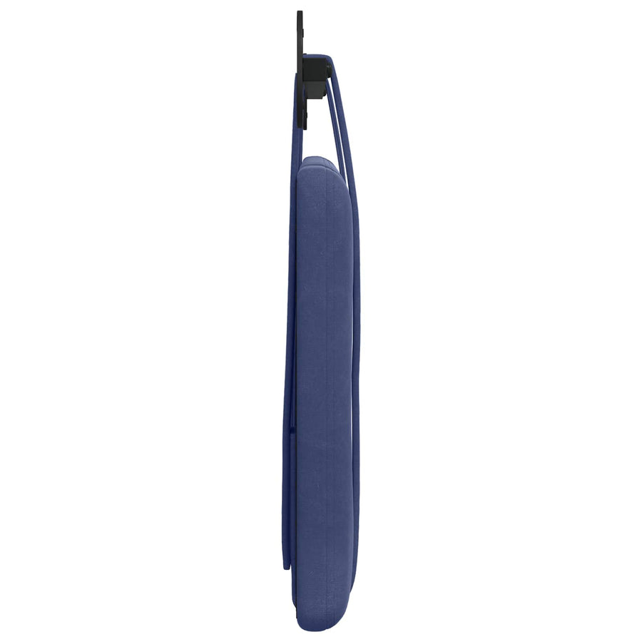 Hangend Hoofdeinde Politieblauw 110 x 55 x 5 cm Fluweel