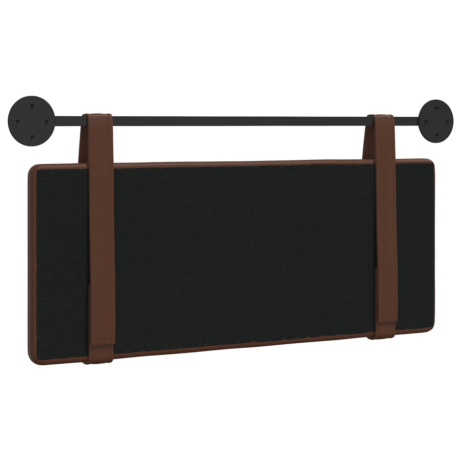 Hangend Hoofdeinde Wandgemonteerd Bruin 100 cm Nep Leer