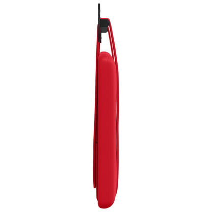 Hangend Hoofdeinde Wandgemonteerd Rood 100 cm Nep Leer